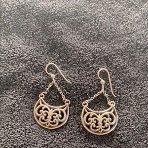 Brighton Elegant Silver Dangle Earrings